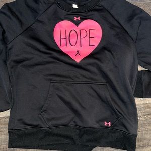 Sweater under armor breast cancer awareness